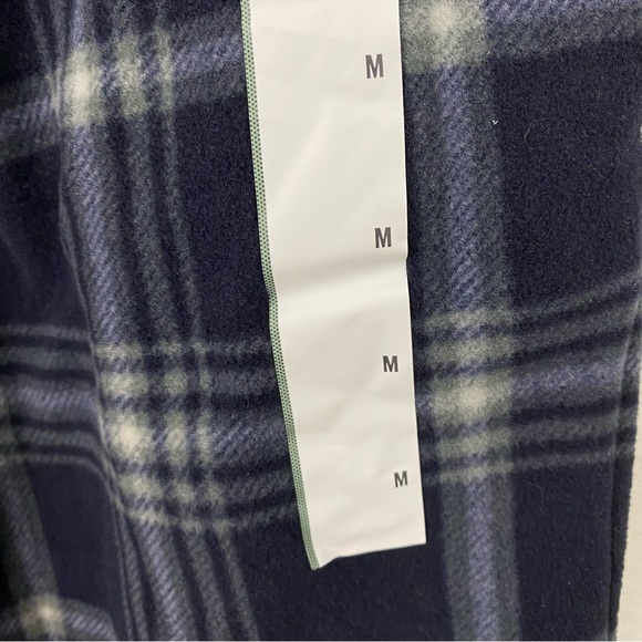 Goodfellow & Co Men's Plaid Microfleece Pajama Pants Medium Federal Blue NEW - Picture 11 of 11